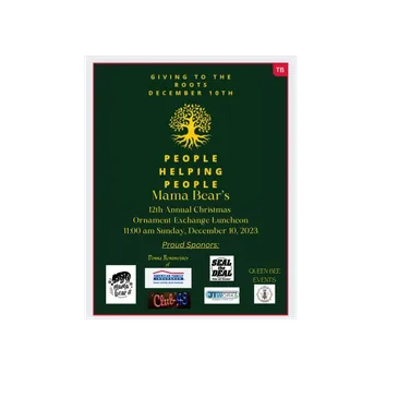 Historical invitation for the 2023 Mamma Bears luncheon benefiting People Helping People